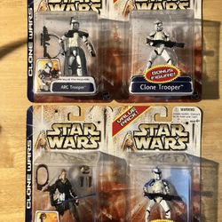 Star Wars Clone Wars Two Packs