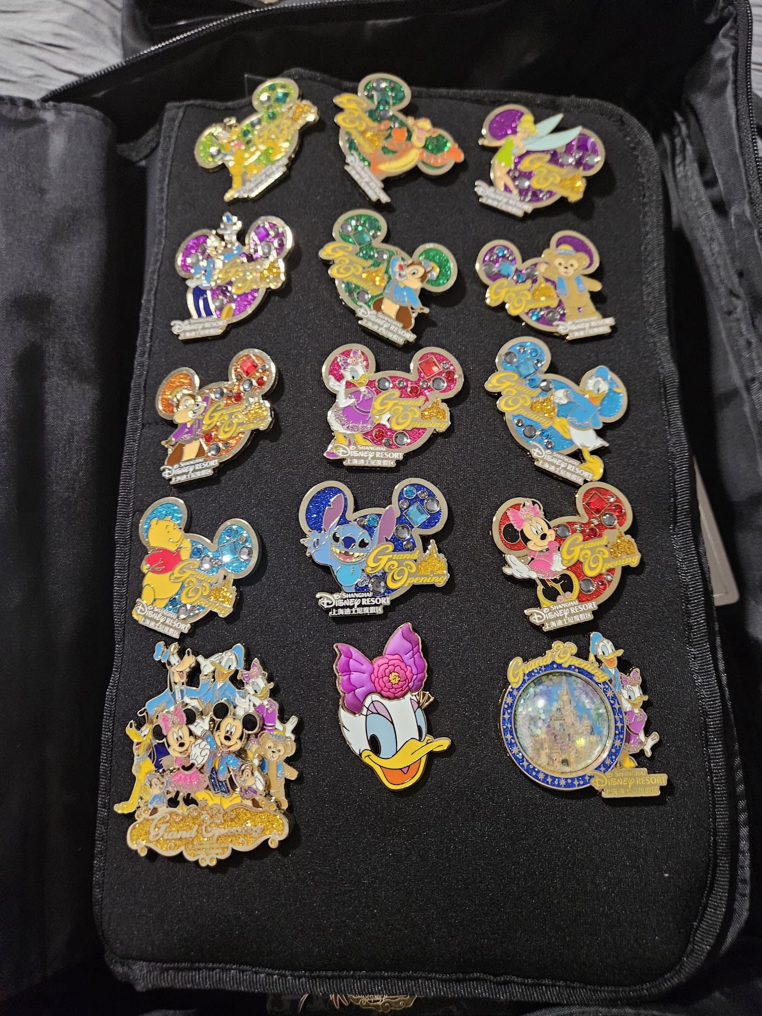 Shanghai Disney Resort Grande Opening Pin Collection
