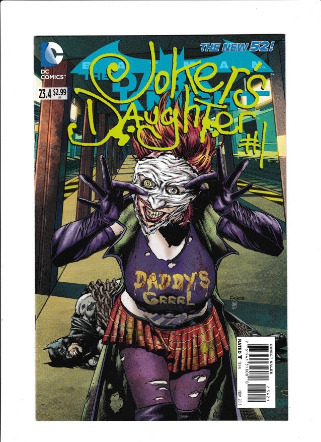 BATMAN: THE DARK KNIGHT #23.4 (2013) JASON FABOK | DIRECT SALES | STANDARD NON-3D