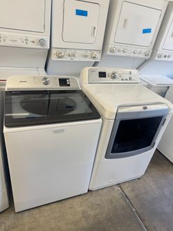Used Maytag Washer And Gas Dryer Top Load