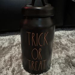 Rae Dunn Trick Or Treat Tall Canister