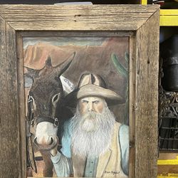 Ron Davis Signed Original.  18x24