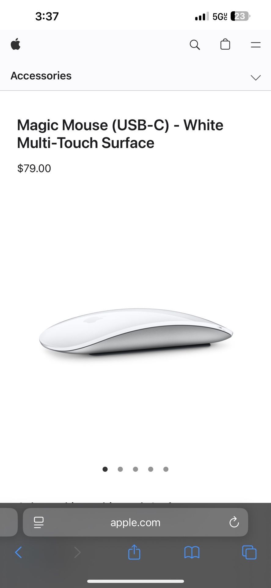 Unused Magic Mouse