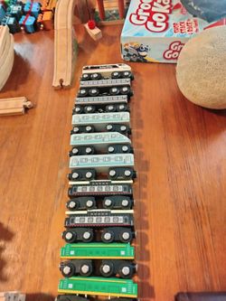 Wooden Train Playset Thomas The Train..All