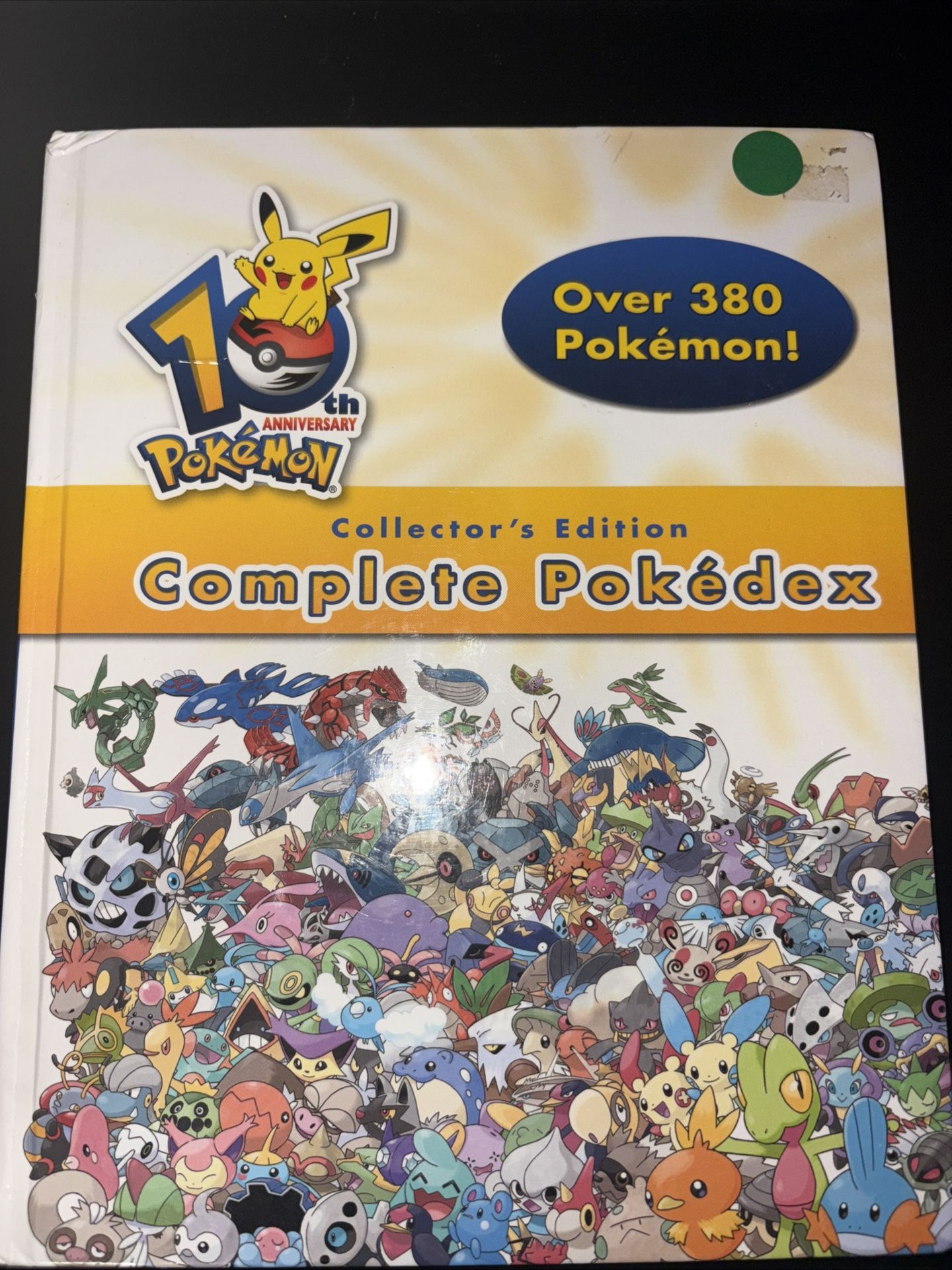 10th Anniversary Pokédex Collectors Hardcover Book.