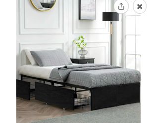 GAZHOME Twin Bed Frame