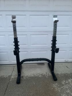 Adjustable Squat Rack Barbell Stand