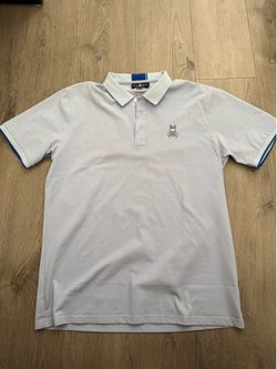 Mens Psycho Bunny Polo Blue