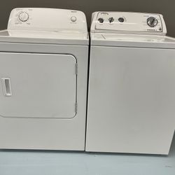 Whirlpool Top Load Washer And Electric Dryer Set 