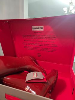 Hunter Rain Boots.  Size 7