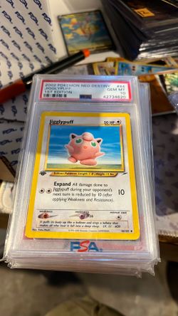 PSA 10 1st edition neo destiny jigglypuff