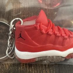 JORDAN RED MINI KEYCHAIN