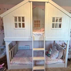 Pottery Barn treehouse bunk bed