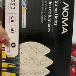 Noma C9 Christmas Lights With Clips 