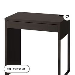 Black IKEA Desk (MICKE)