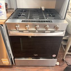 Whirlpool Slide In Gas Stove 🔥🔥