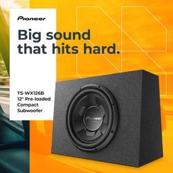 PIONEER 12 INCH SUBWOOFER WITH BOX 1300WATT 