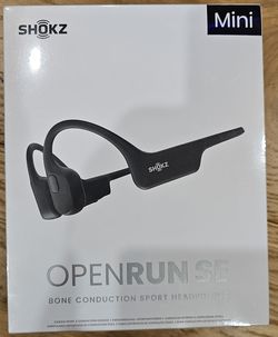 BRAND NEW Factory Sealed SHOKZ OpenRun SE Mini, Open-Ear Bluetooth Bone Conduction Sport Headphones