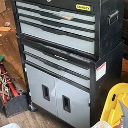 Small Stanley Tool Box On Wheels 