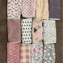 Copper Pearl Burp cloths 