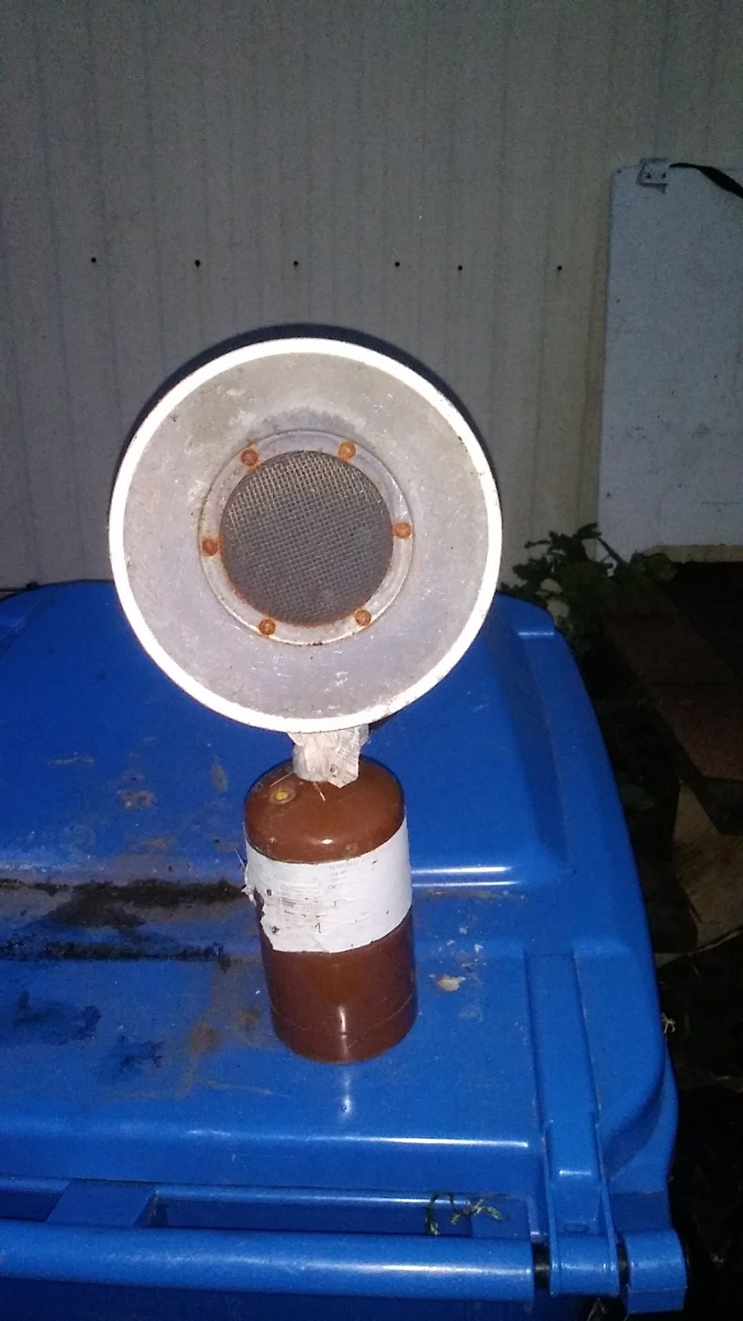 Small propane heater