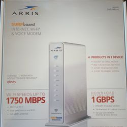 Arris Surfboard Internet WiFi And Voice Modem