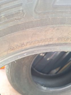 Tires 265 70 18