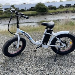  Ecotric Dolphin 20” Fat Tire 36v 500w  Folding  Electric Bicycle