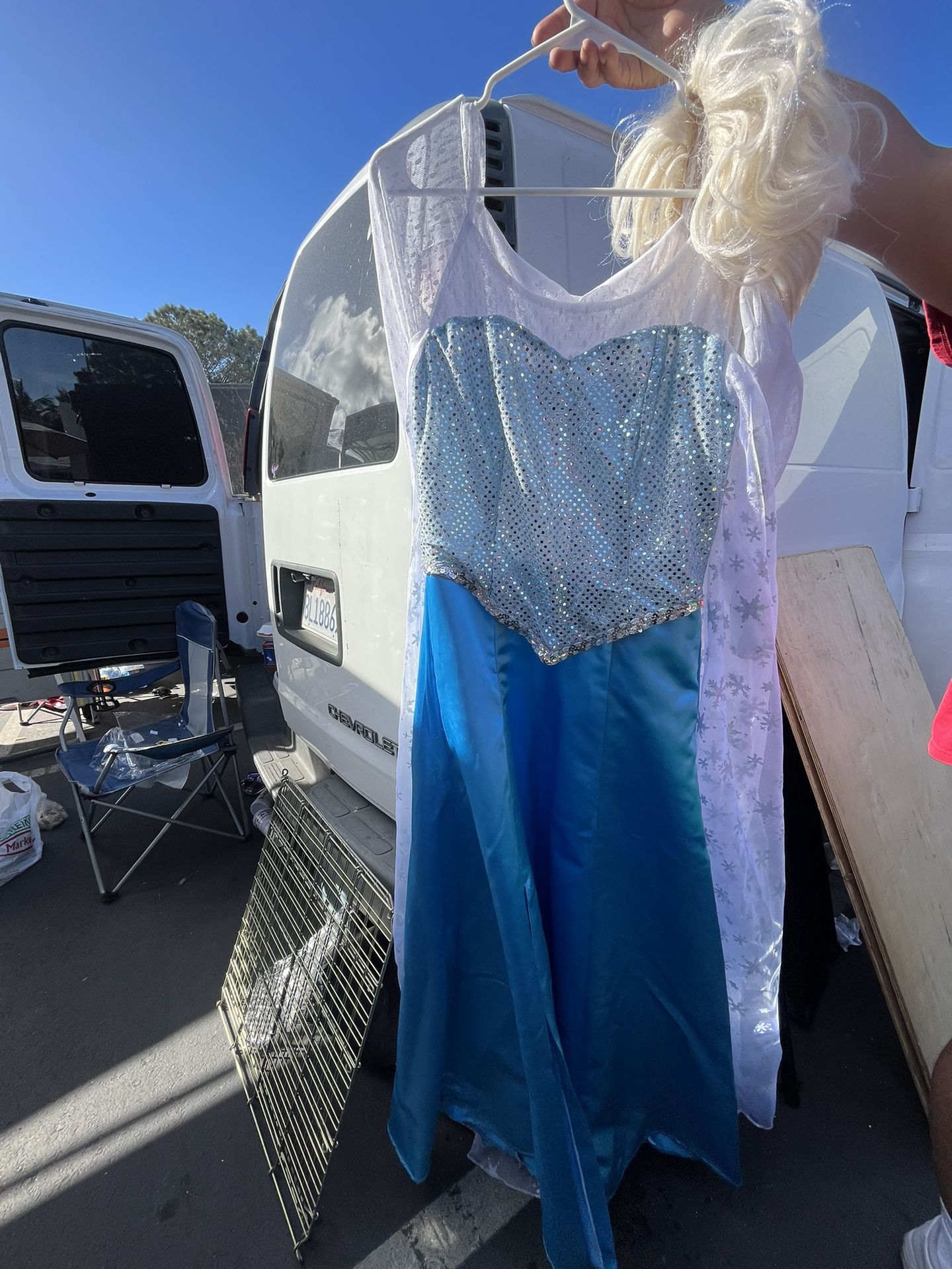 Elsa Custom Made Dress Costume 