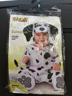 Dalmatian baby costume