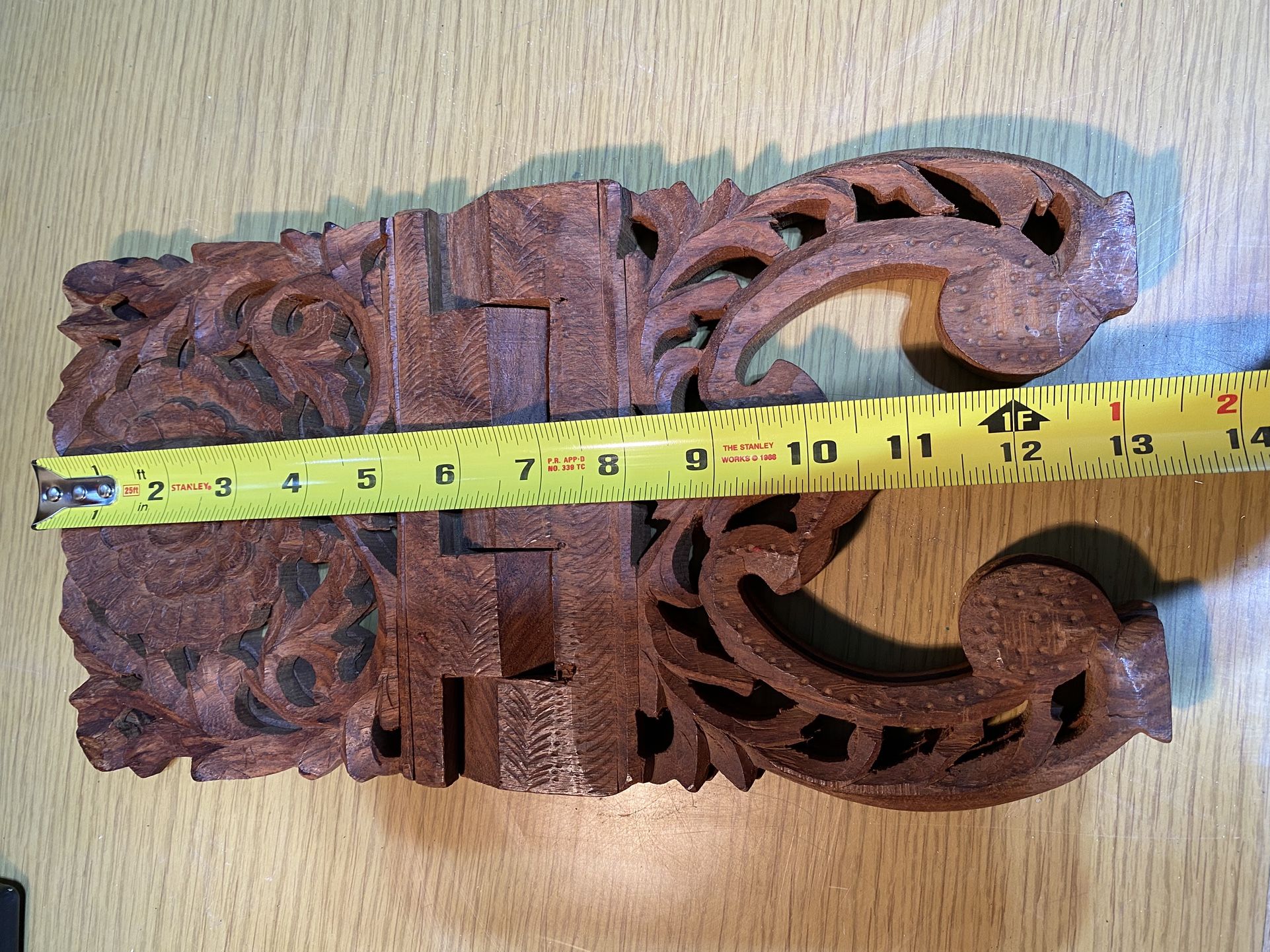 Folding Teak Wood Book Stand