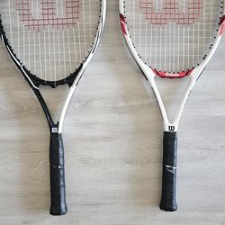 2 Wilson Tennis Rackets
