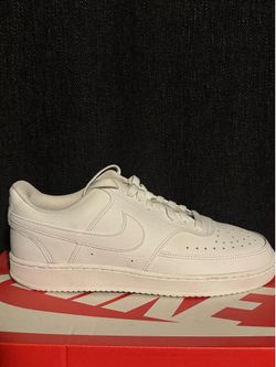 Nike Court Vision Low Triple White Men’s 8