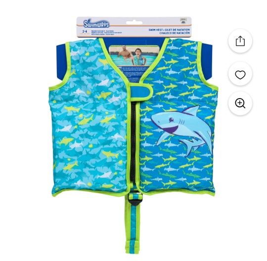 Kids Swim West 2-4 Years New