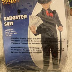 Boys Gangster Halloween Costume