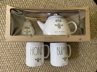 Rae Dunn Honey Pot & Mug Set