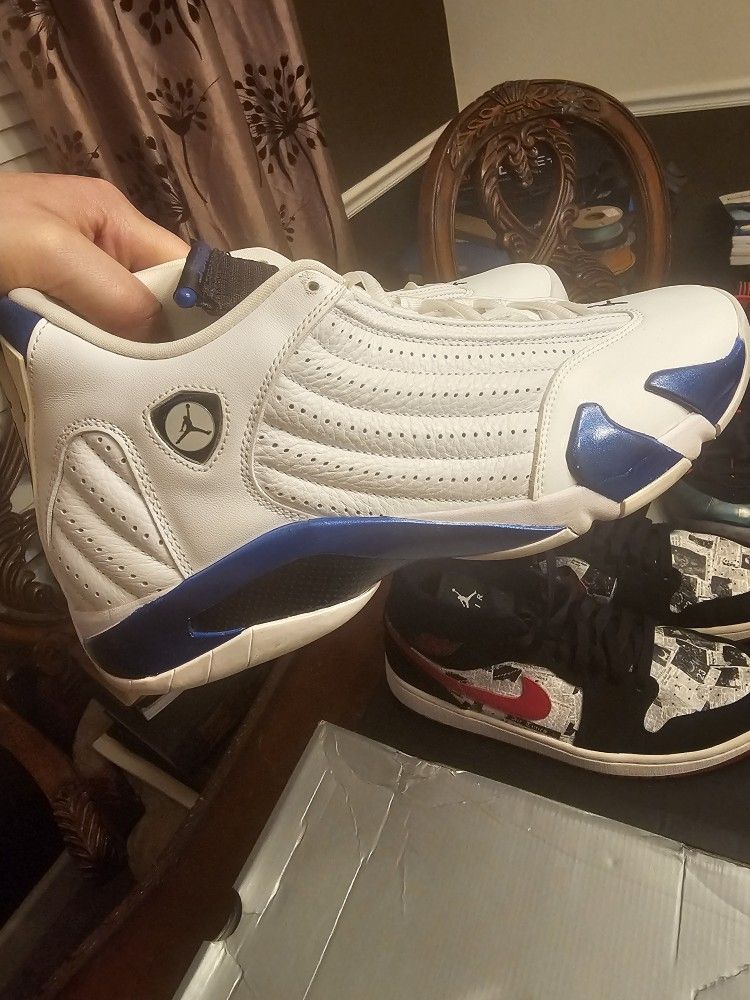 Jordan 14 Hyper Royal Size12 VNDS