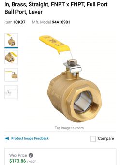 2 1/2 Ball Valve