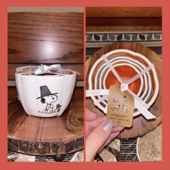Rae Dunn  Snoopy Thanksgiving Measuring Cups