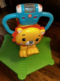 Bouncer And Spinner Musical Lion For Toddlers