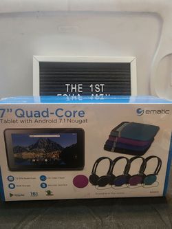 EGQ373 7-inch quad-core tablet color purple