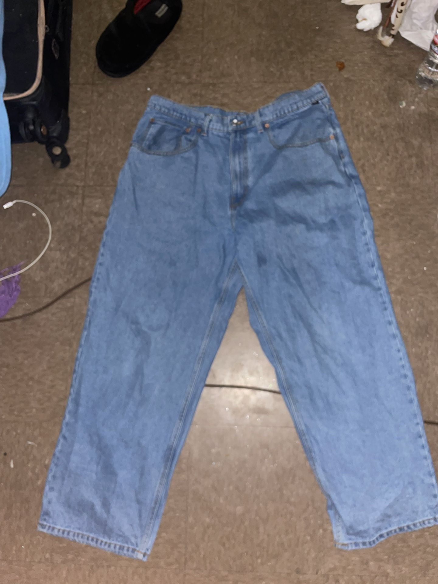 Baggy Blue Jeans