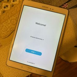 Samsung Galaxy Tab A 16GB 9.7-Inch Tablet SM-T550 - White