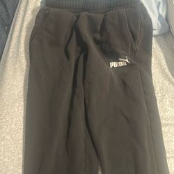 Black Puma Sweats 