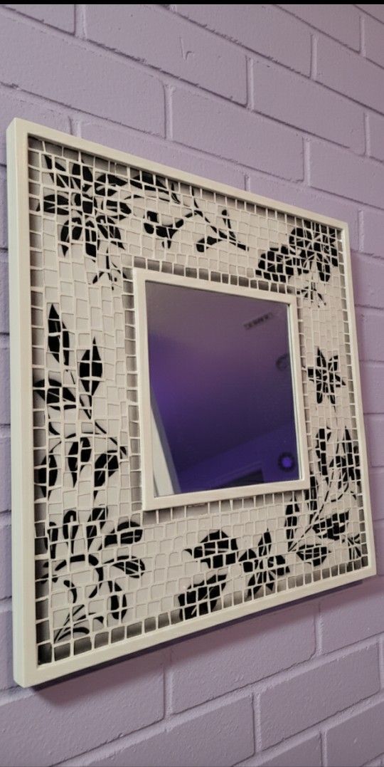 ​Artisanal Ink Leaf Mirror 21