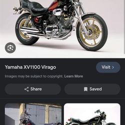 1987 Virago 1100 Parts Bike.