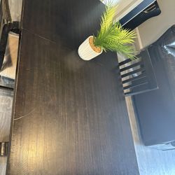 Dark Brown Dinning Table