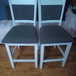 Set De 2 Cillas Marca Ashley En Perfectas Condiciones 