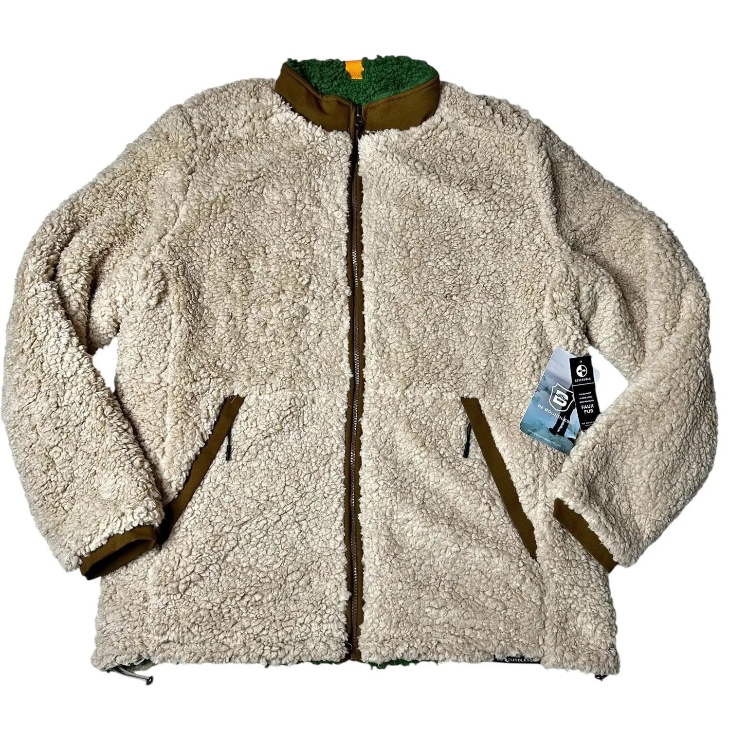 Reversible Sherpa Teddy Jacket Men’s