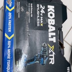 Kobalt Drill/Driver Kit XTR 24v